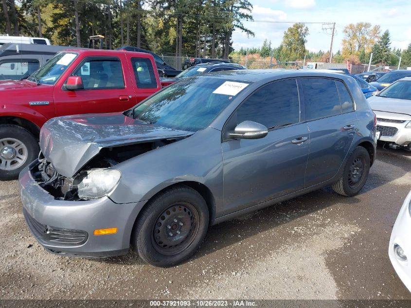 2010 Volkswagen Golf VIN: WVWDA7AJXAW204799 Lot: 37921093