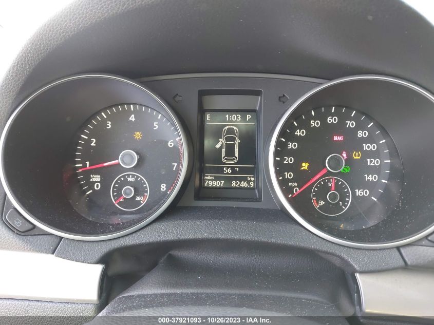 2010 Volkswagen Golf VIN: WVWDA7AJXAW204799 Lot: 37921093