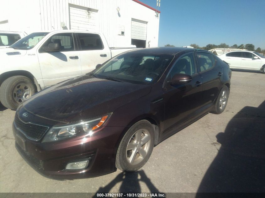 2015 Kia Optima Lx VIN: 5XXGM4A76FG469672 Lot: 37921137