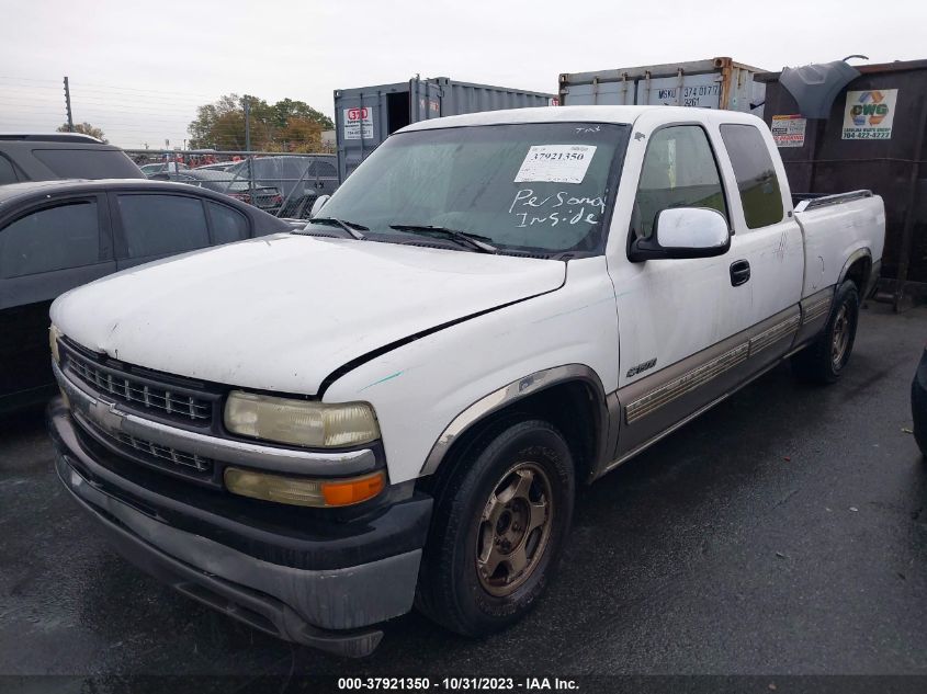 1999 Chevrolet Silverado 1500 Ls VIN: 2GCEC19T4X1124917 Lot: 37921350