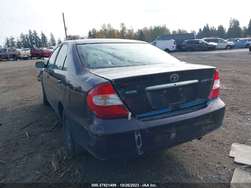 2003 Toyota Camry Le/Se/Xle VIN: 4T1BE32K23U691793 Lot: 37921499