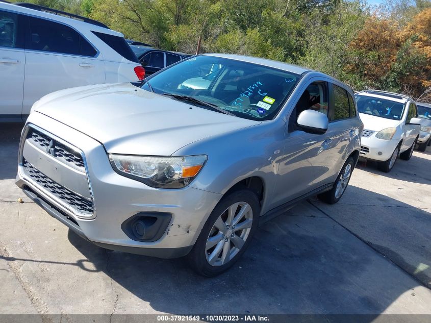 2014 Mitsubishi Outlander Sport Es VIN: 4A4AP3AU3EE010849 Lot: 37921549