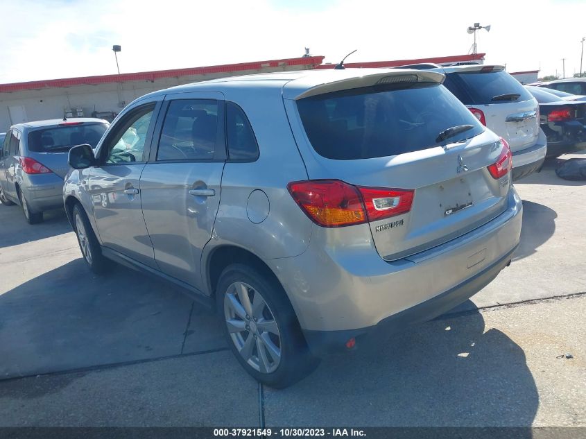 2014 Mitsubishi Outlander Sport Es VIN: 4A4AP3AU3EE010849 Lot: 37921549