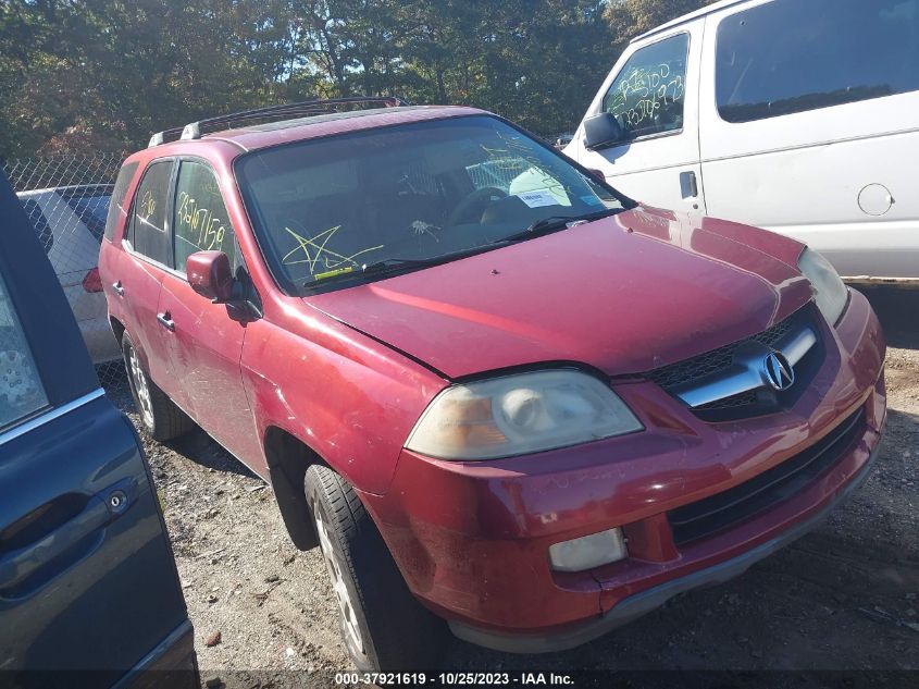 2005 Acura Mdx Touring VIN: 2HNYD18845H526474 Lot: 37921619