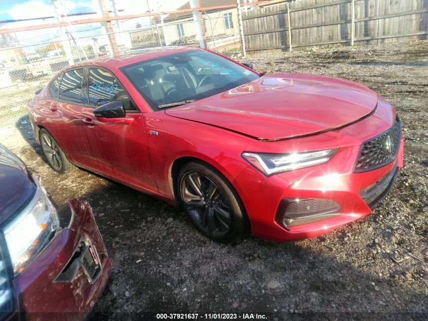 2021 Acura Tlx W/A-Spec Package VIN: 19UUB5F59MA008692 Lot: 37921637