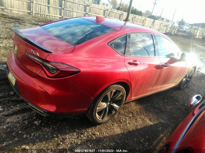 2021 Acura Tlx W/A-Spec Package VIN: 19UUB5F59MA008692 Lot: 37921637