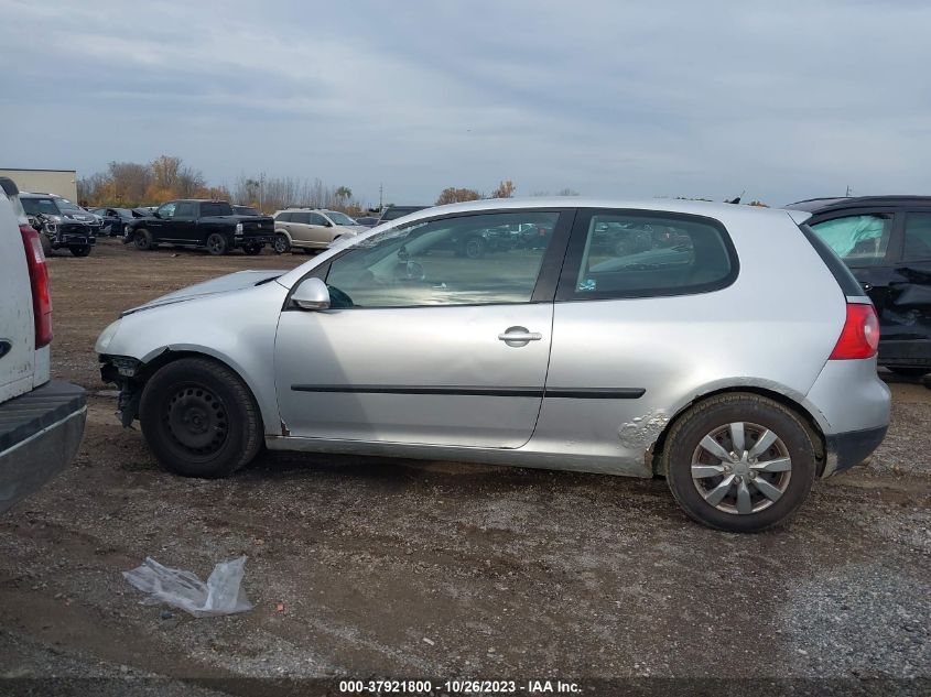 2008 Volkswagen Rabbit S VIN: WVWBB71K58W326378 Lot: 37921800