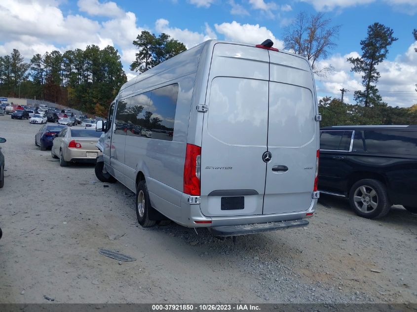 2022 Mercedes-Benz Sprinter 3500 High Roof I4 VIN: W1Y5DDHY0NT100998 Lot: 37921850