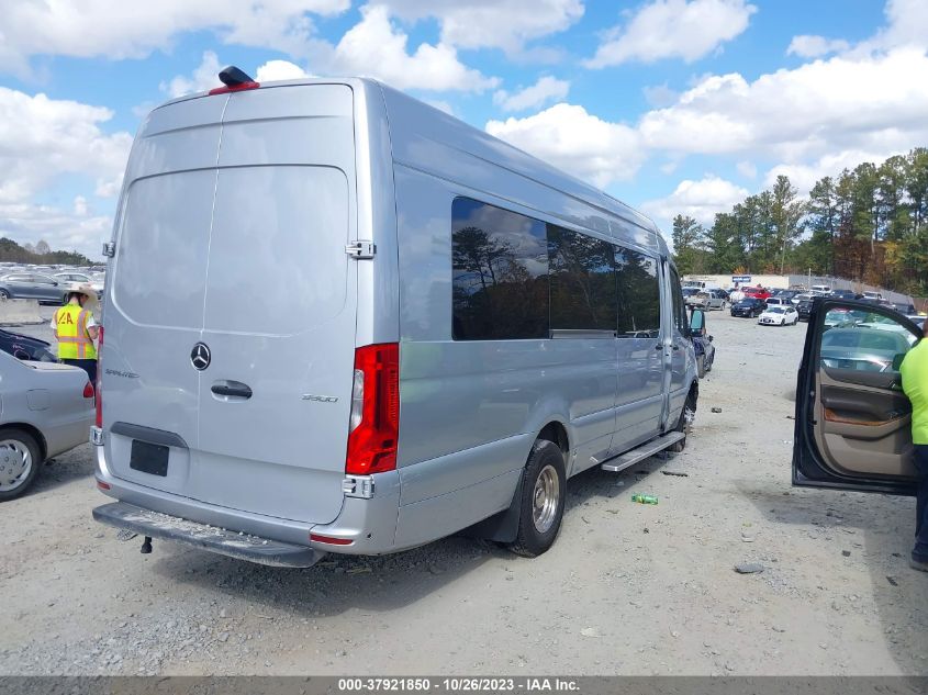 2022 Mercedes-Benz Sprinter 3500 High Roof I4 VIN: W1Y5DDHY0NT100998 Lot: 37921850