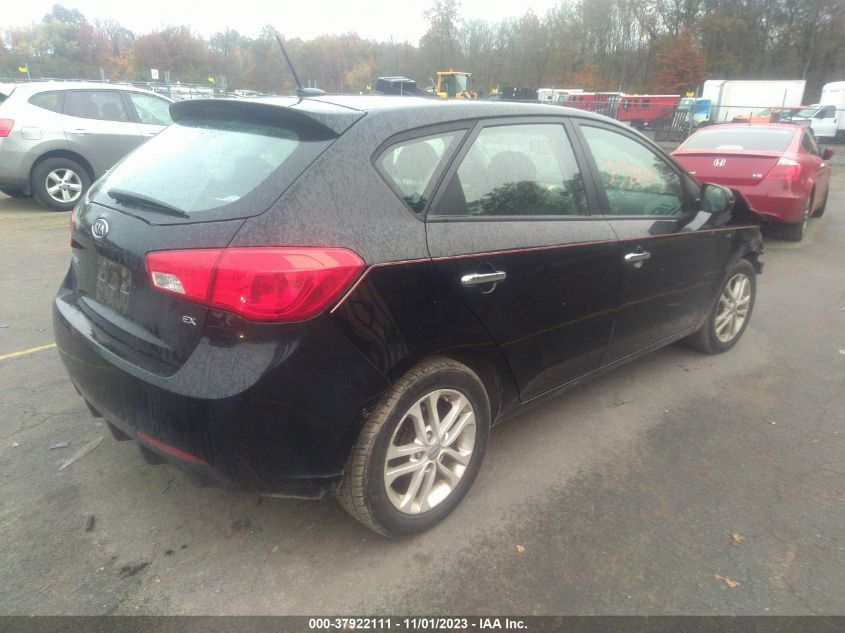 2011 Kia Forte 5-Door Ex VIN: KNAFU5A21B5348808 Lot: 37922111