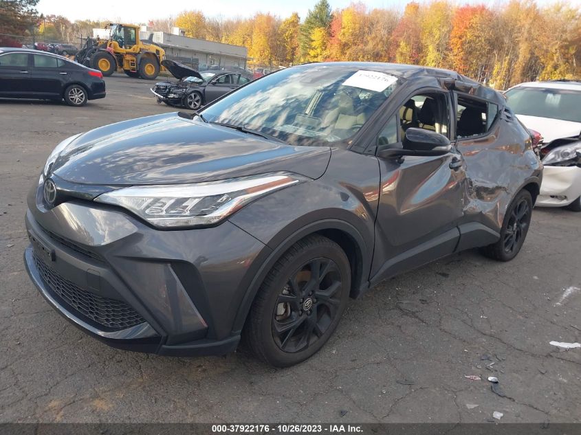 2021 Toyota C-Hr Le/Xle/Limited/Nightshade VIN: JTNKHMBX0M1129015 Lot: 37922176