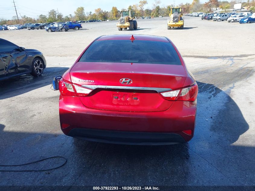 2014 Hyundai Sonata Gls VIN: 5NPEB4AC9EH873515 Lot: 37922293