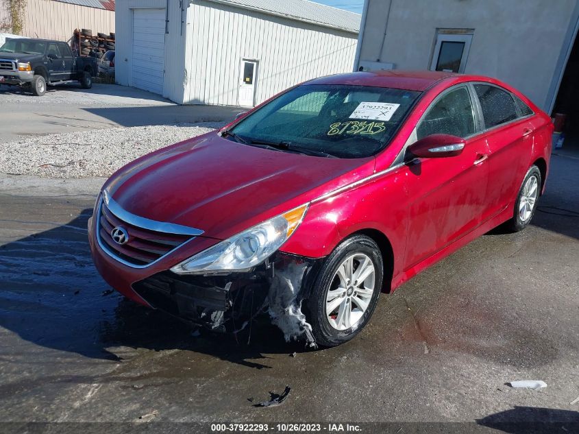 2014 Hyundai Sonata Gls VIN: 5NPEB4AC9EH873515 Lot: 37922293