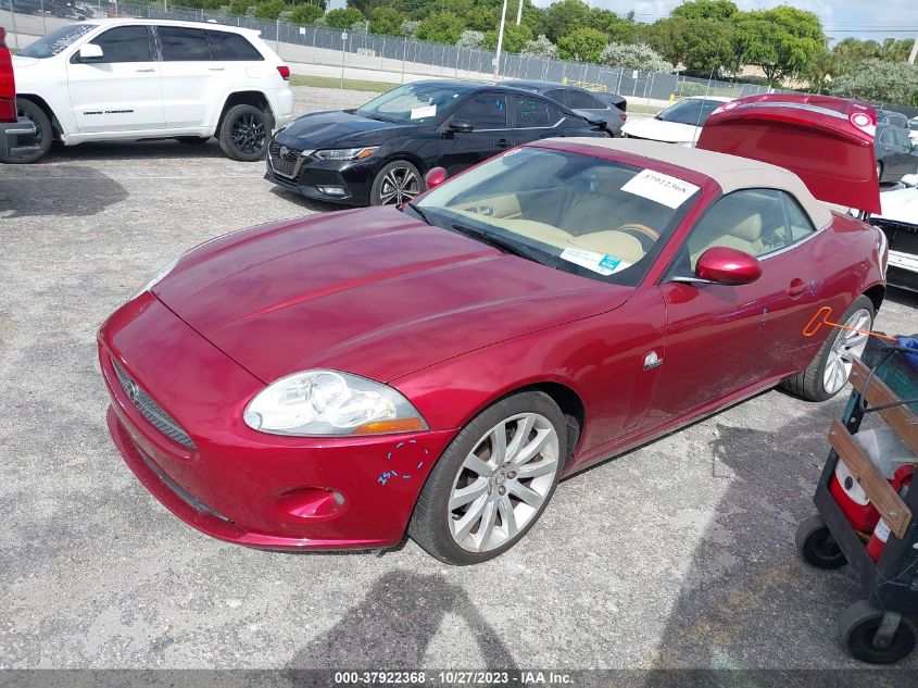 2007 Jaguar Xk VIN: SAJDA44B775B03578 Lot: 37922368