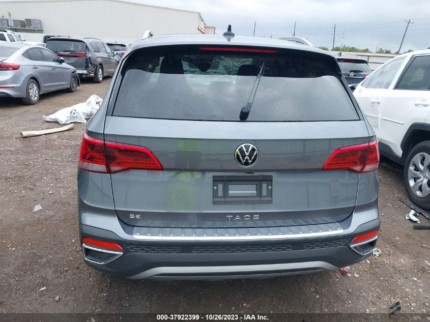 2022 Volkswagen Taos Se VIN: 3VVLX7B21NM087462 Lot: 37922399