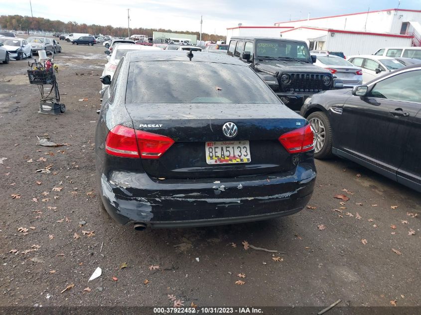 2012 Volkswagen Passat Se VIN: 1VWBP7A36CC046714 Lot: 37922452