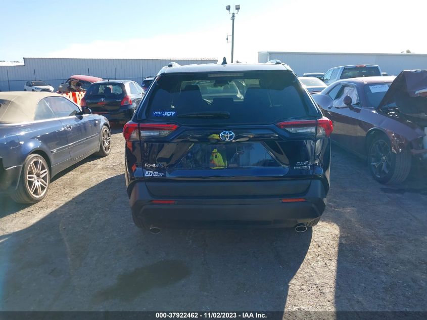 2020 Toyota Rav4 Hybrid Xle VIN: 2T3RWRFV4LW081744 Lot: 37922462