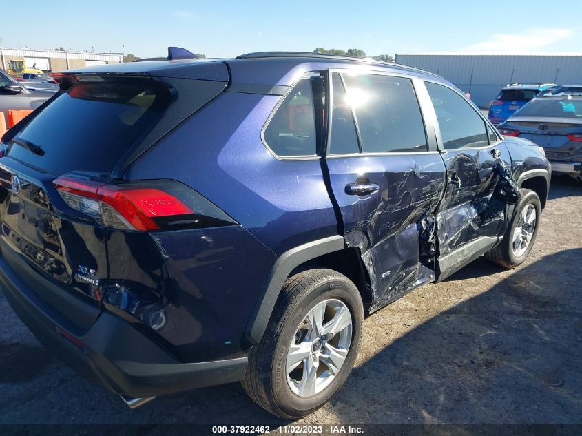 2020 Toyota Rav4 Hybrid Xle VIN: 2T3RWRFV4LW081744 Lot: 37922462