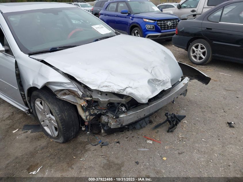 2009 Chevrolet Impala 3.9L Lt VIN: 2G1WC57M491302554 Lot: 37922485