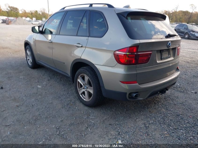 2011 BMW X5 35D VIN: 5UXZW0C53BL657629 Lot: 37922515