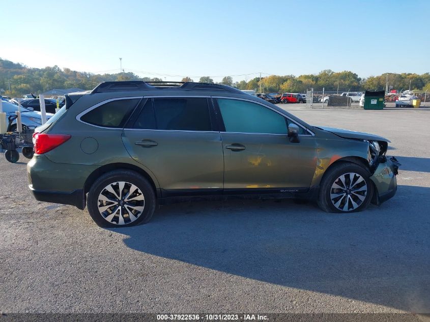 2016 Subaru Outback 2.5I Limited VIN: 4S4BSBNC3G3333444 Lot: 37922536