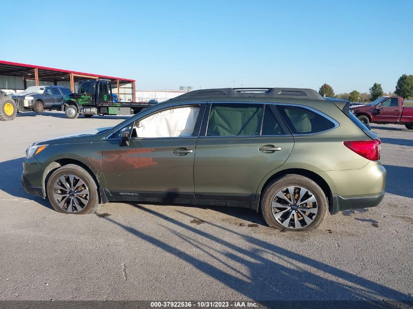 2016 Subaru Outback 2.5I Limited VIN: 4S4BSBNC3G3333444 Lot: 37922536