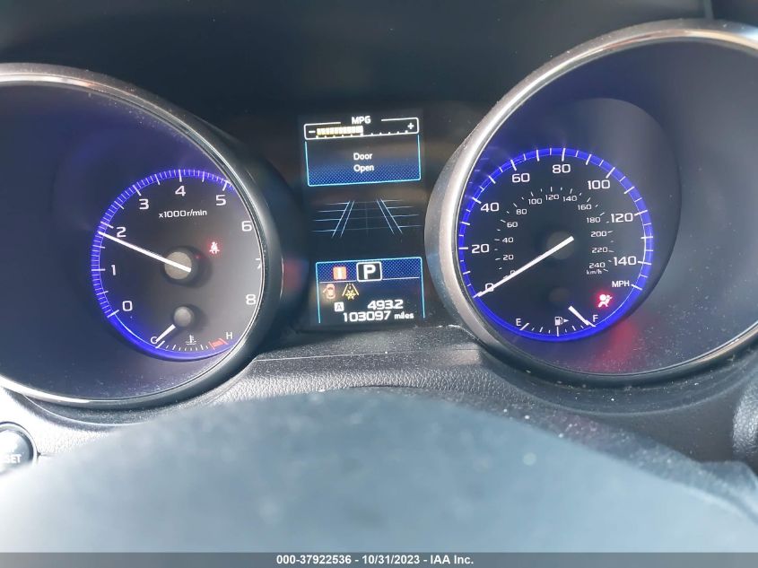 2016 Subaru Outback 2.5I Limited VIN: 4S4BSBNC3G3333444 Lot: 37922536