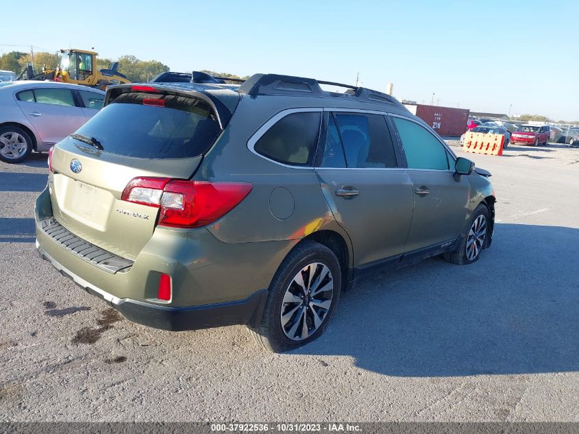 2016 Subaru Outback 2.5I Limited VIN: 4S4BSBNC3G3333444 Lot: 37922536