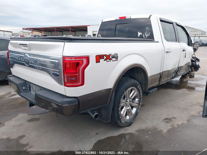 1FTFW1EG9HFA97437 2017 Ford F-150 King Ranch