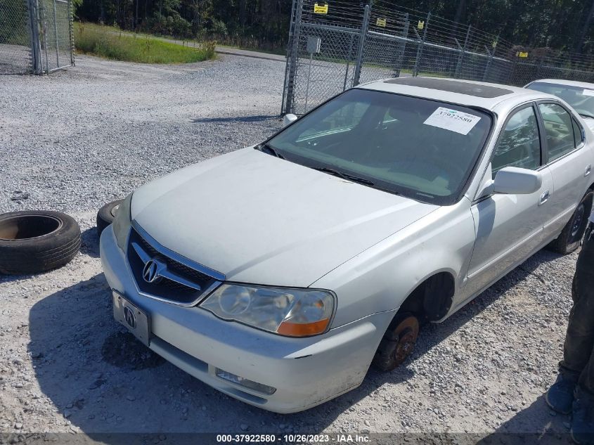 2002 Acura Tl W/Navigation VIN: 19UUA56752A002938 Lot: 37922580