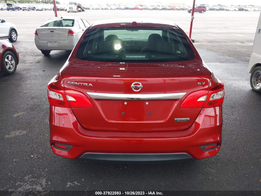 2019 Nissan Sentra Sv VIN: 3N1AB7AP7KY255310 Lot: 37922593