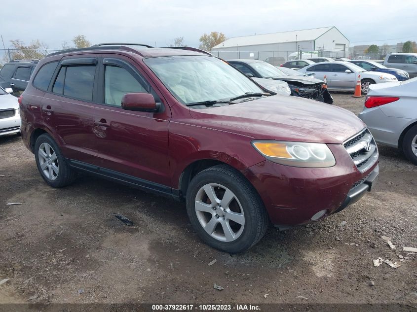 2007 Hyundai Santa Fe Se/Limited VIN: 5NMSH73E57H006498 Lot: 37922617