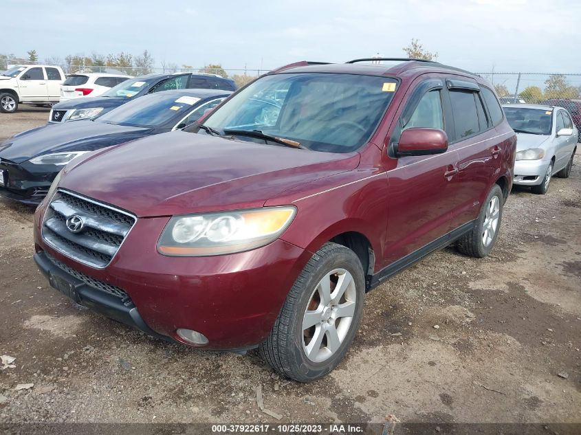 2007 Hyundai Santa Fe Se/Limited VIN: 5NMSH73E57H006498 Lot: 37922617