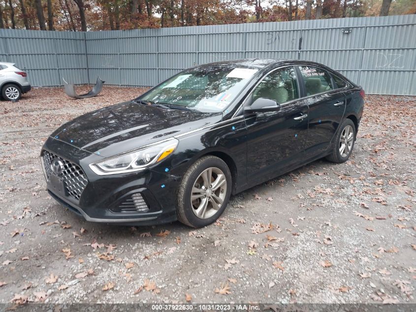 2019 Hyundai Sonata Sel VIN: 5NPE34AF4KH795471 Lot: 37922630