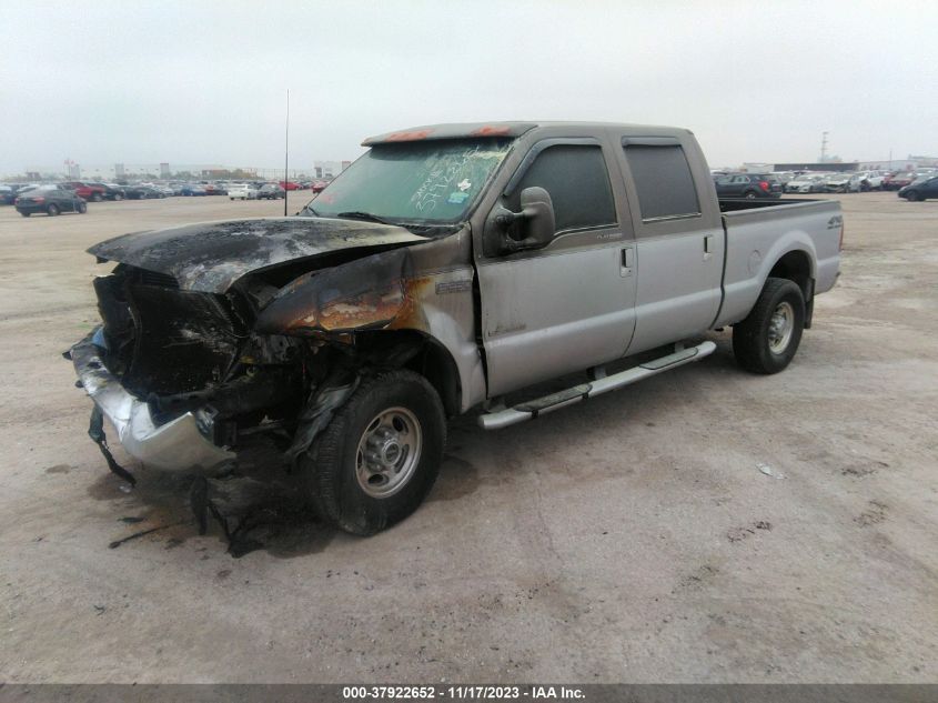 2001 Ford Super Duty F-250 Lariat/Platinum Edition/Xl/Xlt VIN: 1FTNW21F41EC64023 Lot: 37922652