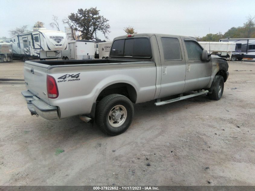 2001 Ford Super Duty F-250 Lariat/Platinum Edition/Xl/Xlt VIN: 1FTNW21F41EC64023 Lot: 37922652