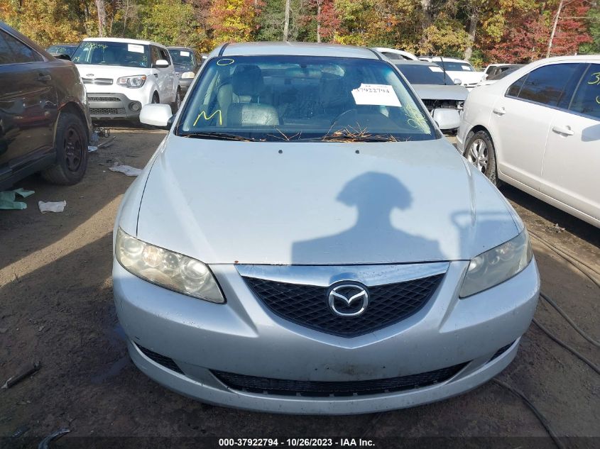 2003 Mazda Mazda6 S VIN: 1YVFP80D035M37537 Lot: 37922794