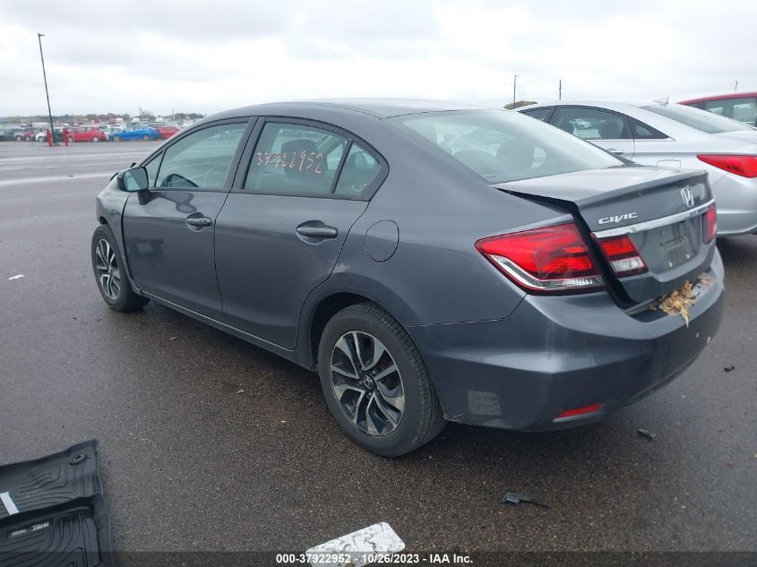 2015 Honda Civic Sedan Ex VIN: 2HGFB2F81FH536717 Lot: 37922952