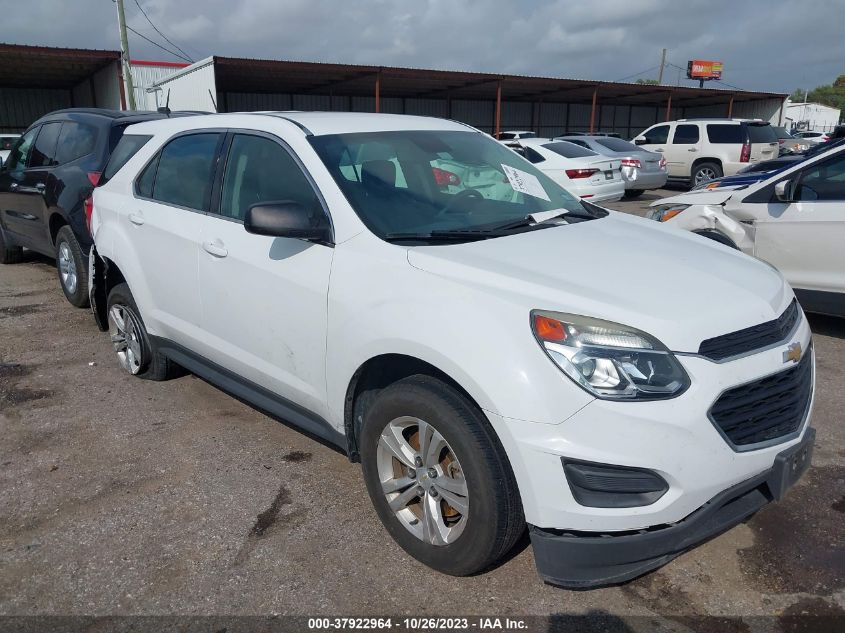 2017 Chevrolet Equinox Ls VIN: 2GNALBEK3H6107443 Lot: 37922964