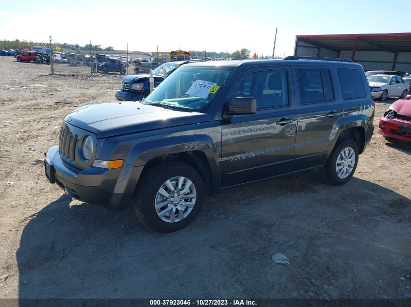 2016 Jeep Patriot Sport VIN: 1C4NJRBB9GD779231 Lot: 37923045