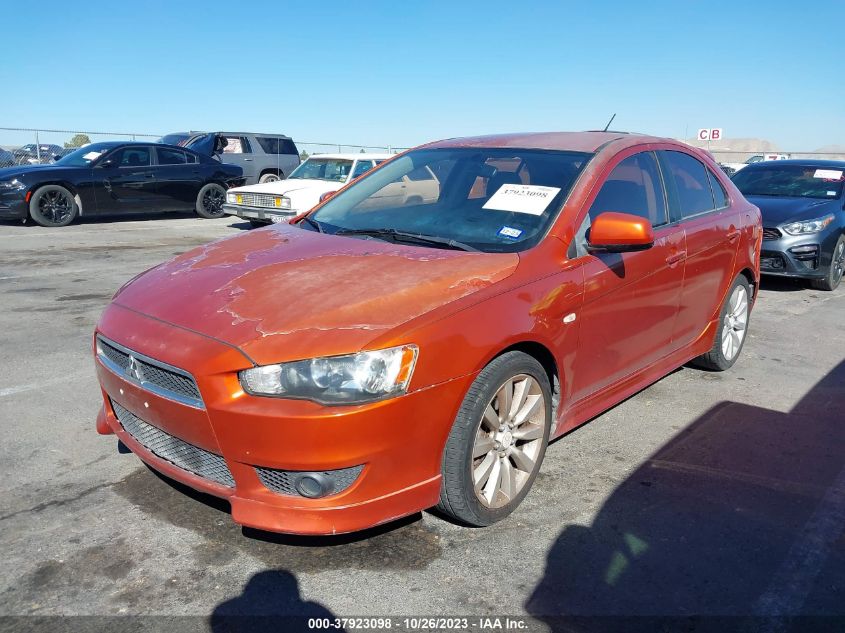 2010 Mitsubishi Lancer Gts VIN: JA32X8HW4AU004105 Lot: 37923098