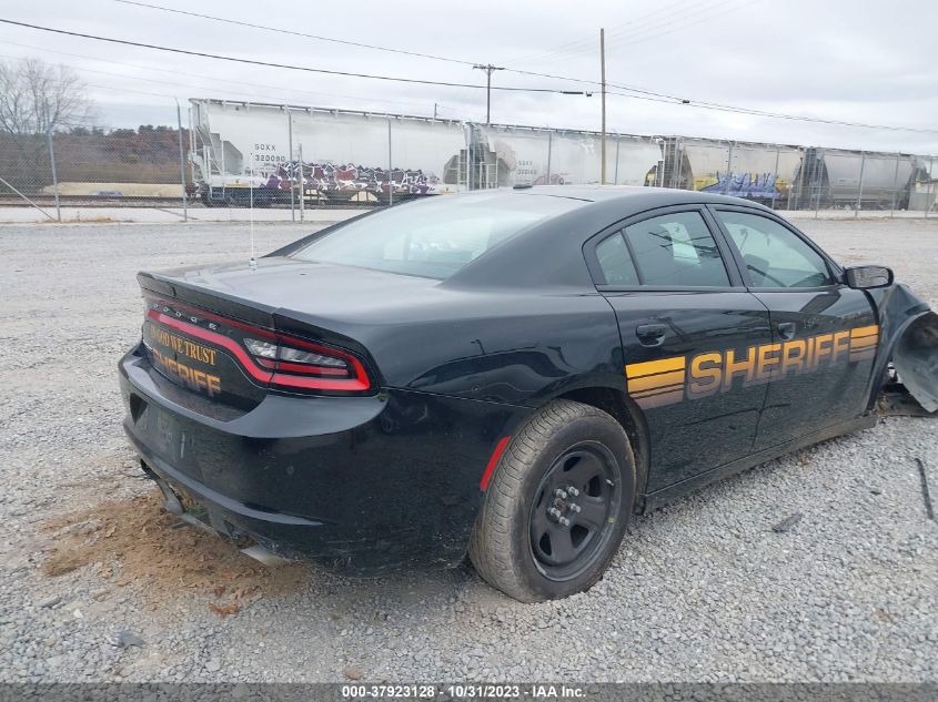 2021 Dodge Charger Police VIN: 2C3CDXAT5MH550769 Lot: 37923128