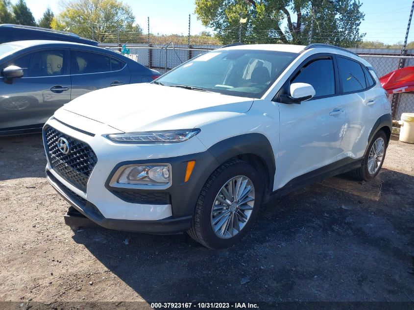 2021 Hyundai Kona Sel VIN: KM8K22AA0MU611968 Lot: 37923167