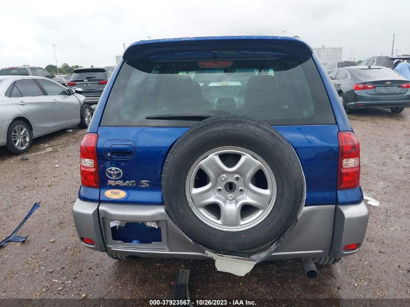 2005 Toyota Rav4 VIN: JTEGD20V450063020 Lot: 37923567