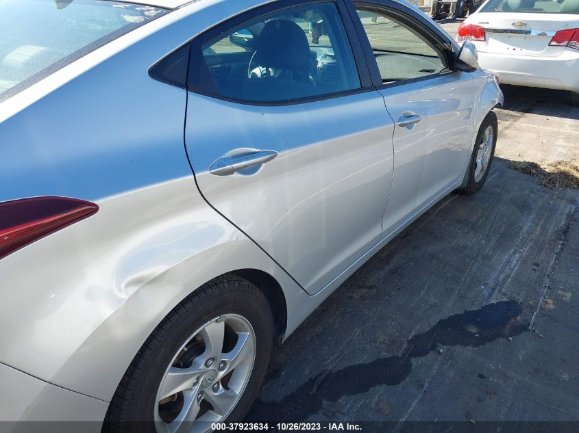 2014 Hyundai Elantra Se VIN: KMHDH4AE1EU215359 Lot: 37923634