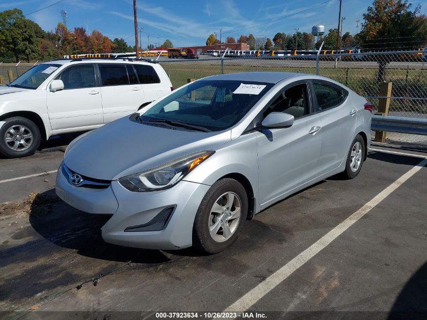 2014 Hyundai Elantra Se VIN: KMHDH4AE1EU215359 Lot: 37923634