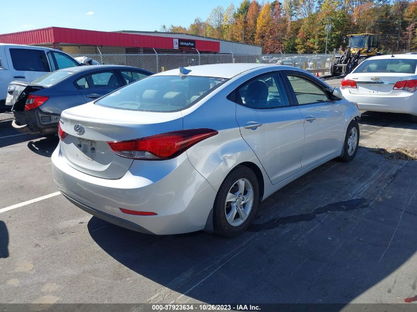 2014 Hyundai Elantra Se VIN: KMHDH4AE1EU215359 Lot: 37923634