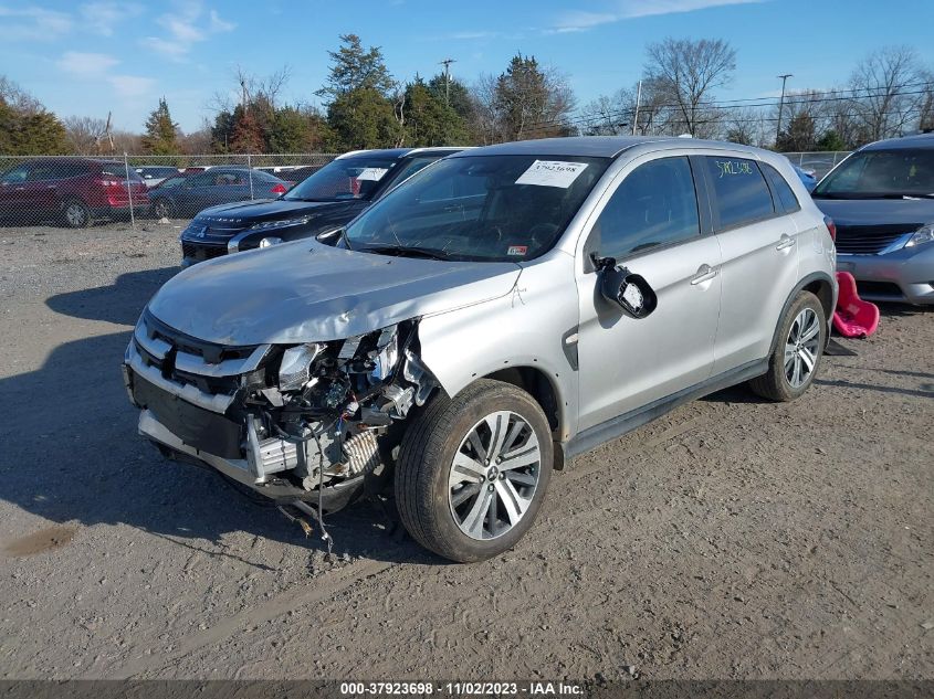 2022 Mitsubishi Outlander Sport Es/Le/Se VIN: JA4ARUAUXNU013545 Lot: 37923698