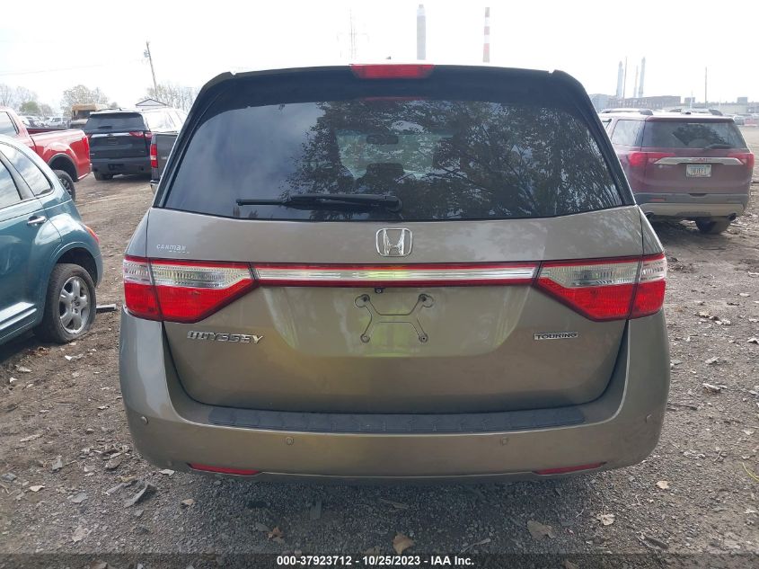 2013 Honda Odyssey Touring VIN: 5FNRL5H90DB050970 Lot: 37923712