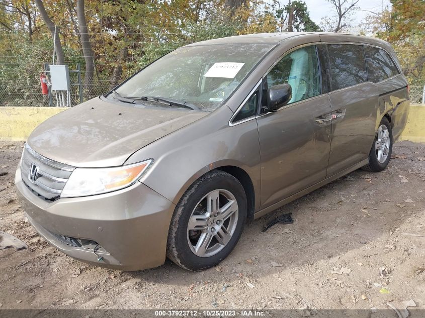 2013 Honda Odyssey Touring VIN: 5FNRL5H90DB050970 Lot: 37923712